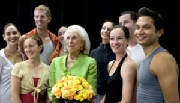 Rachel and Principal Artists with Lady Potter